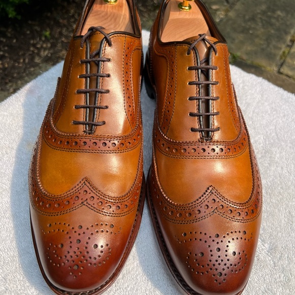 Allen Edmonds Brown Leather Oxfords main image 8